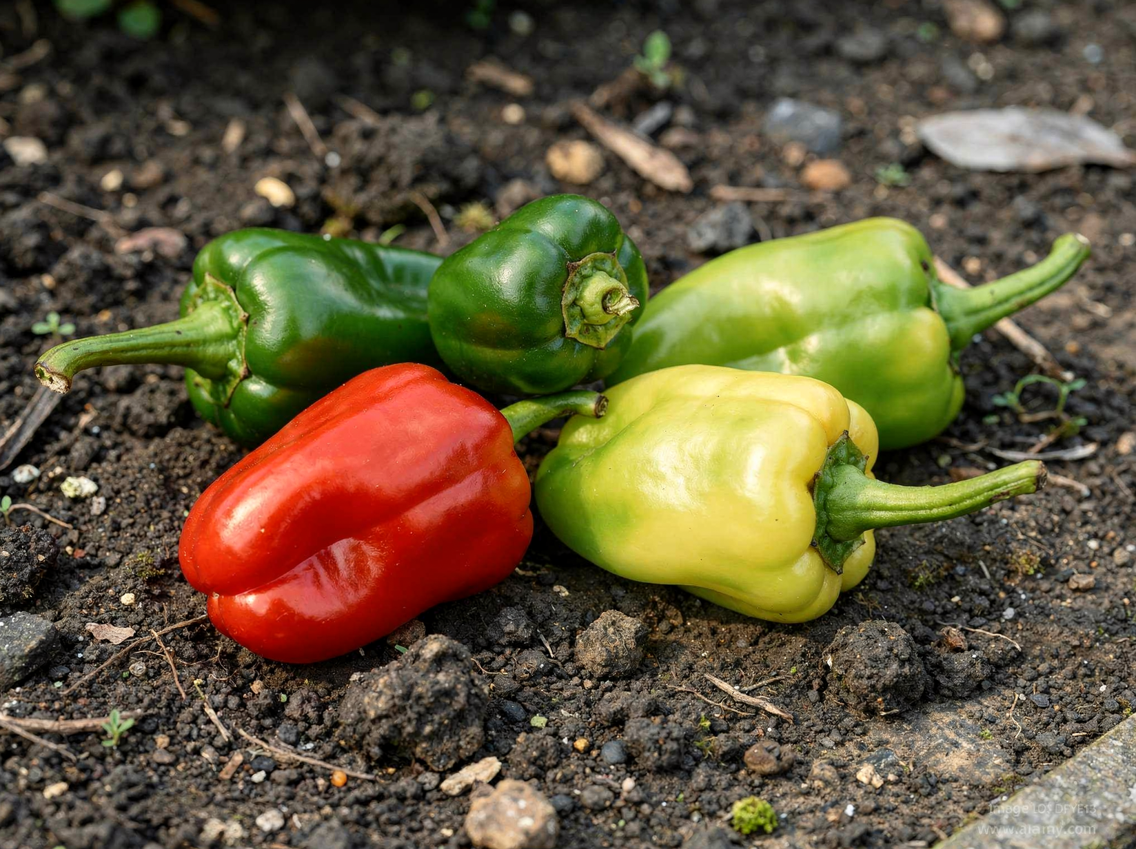 Sweet pepper — hero (AI-generated reference image)