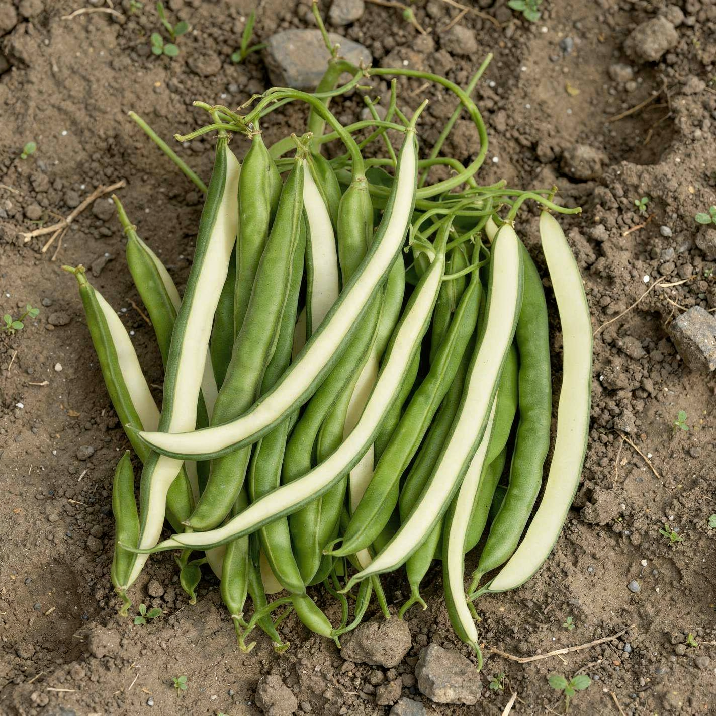 Provider bush beans ready to pick